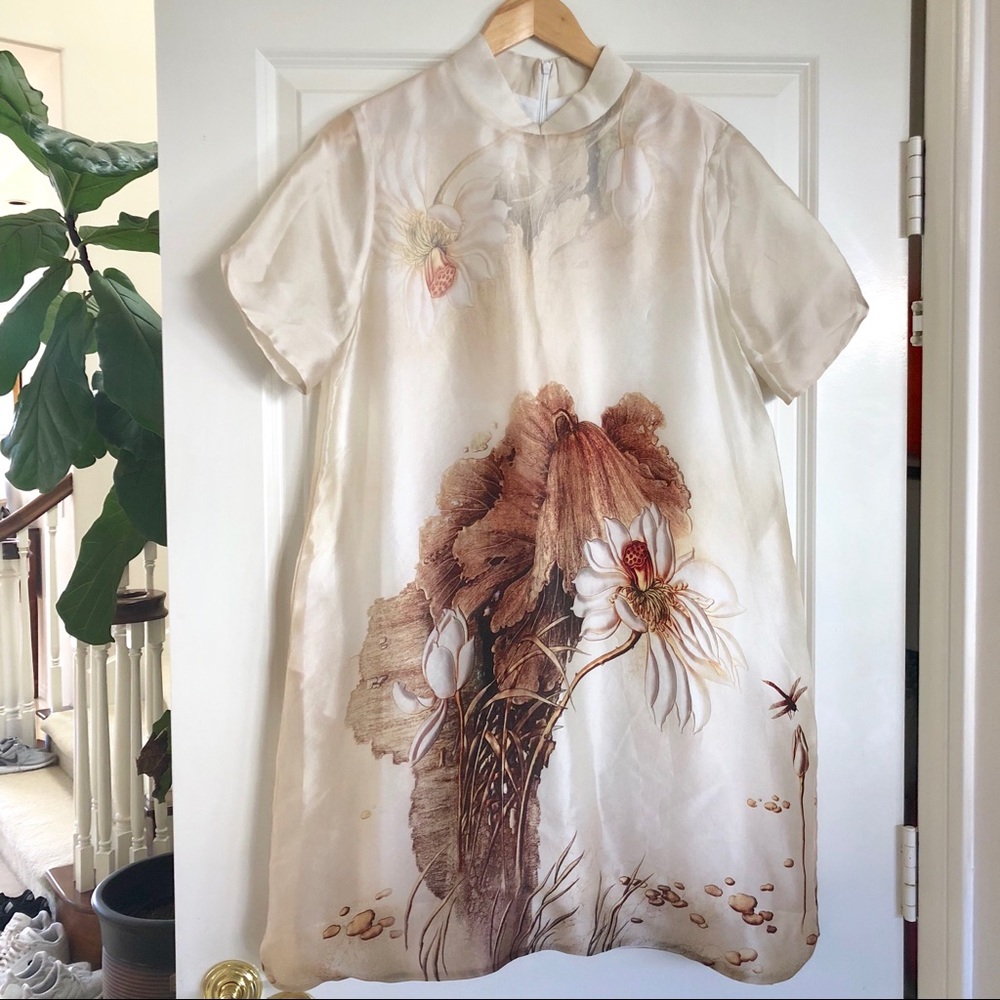 Japanese style shift dress